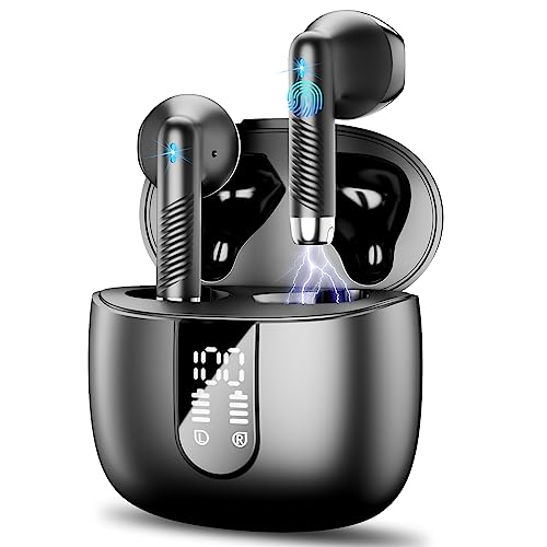 Kopfhörer Kabellos Bluetooth 5.3 In Ear mit CVC8.0 Mikrofon, 40H Kabellose Noise Cancelling Earbuds mit 14.2mm Stereo, 2023 Neue Wireless Kopfhörer IP7 Wasserdicht USB-C Kopfhörer Kabellos Bluetooth 5.3 In Ear mit CVC8.0 Mikrofon, 40H Kabellose Noise Cancelling Earbuds mit 14.2mm Stereo, 2023 Neue Wireless Kopfhörer IP7 Wasserdicht USB-C von Wasart