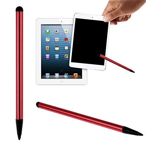 Washranp Eingabestifte Für Touchscreens,2Pcs Kapazitiver Stift Touchscreen Eingabestift Für IPad Tablet Smartphone rot von Washranp