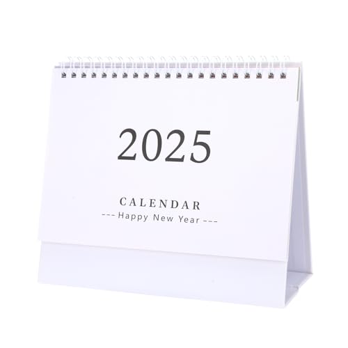 Stehkalender 2025 Kalender 2025 Tischkalender 2024/2025 Schülerkalender Tischkalender 2025 Quer Monatsplaner Erzieher Kalender 2024/2025 Jahreskalender 2025 für Schule,Büro,Schreibtisch(Weiß) von WatDenyFine