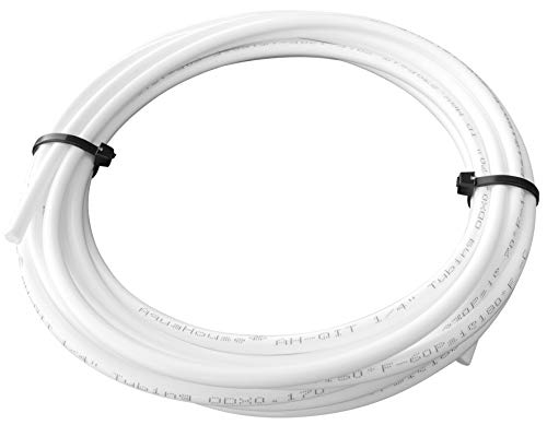 Kühlschrank Schlauch 10 Meter 6,35m Durchmesser für Amerikanische Kühlschränke/Retourosmose Wasserfilter/Aquarien von Water Filter Man Ltd