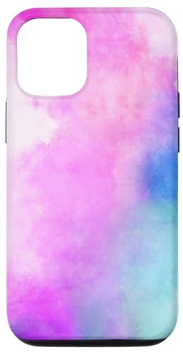 Hülle für iPhone 12/12 Pro Blau Grün Türkis Farbverlauf Hülle für iPhone 12/12 Pro Blau Grün Türkis Farbverlauf von Watercolor Color Change Gradient Background