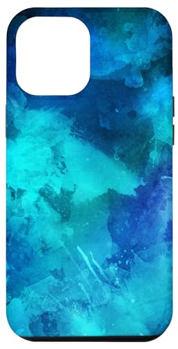 Hülle für iPhone 15 Pro Max Ozean Blau Türkis Töne Farbverlauf Hülle für iPhone 15 Pro Max Ozean Blau Türkis Töne Farbverlauf von Watercolor Color Change Gradient Background