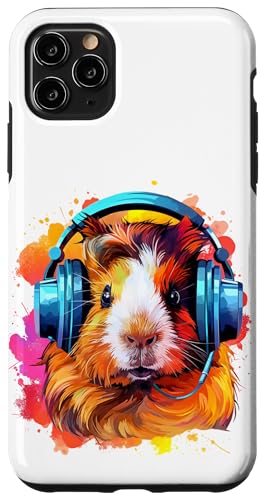 Watercolor Kopfhörer Lustiges Meerschweinchen Hülle für iPhone 11 Pro Max Watercolor Kopfhörer Lustiges Meerschweinchen Hülle für iPhone 11 Pro Max von Watercolor Funny Guinea Pig with Headphones