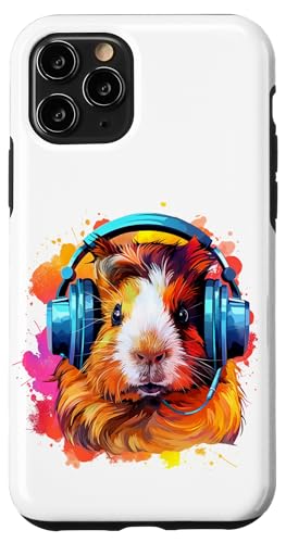 Watercolor Kopfhörer Lustiges Meerschweinchen Hülle für iPhone 11 Pro Watercolor Kopfhörer Lustiges Meerschweinchen Hülle für iPhone 11 Pro von Watercolor Funny Guinea Pig with Headphones