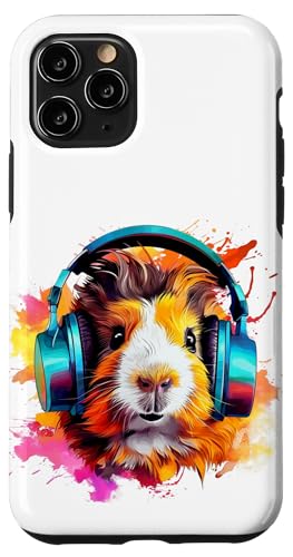 Watercolor Kopfhörer Lustiges Meerschweinchen Hülle für iPhone 11 Pro Watercolor Kopfhörer Lustiges Meerschweinchen Hülle für iPhone 11 Pro von Watercolor Funny Guinea Pig with Headphones