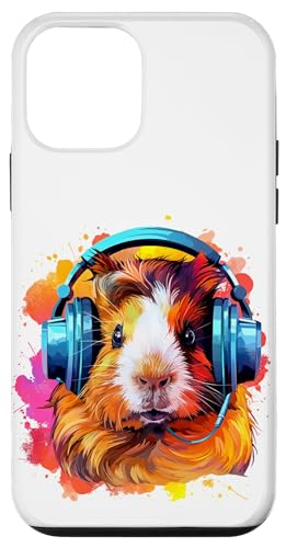 Watercolor Kopfhörer Lustiges Meerschweinchen Hülle für iPhone 12 mini Watercolor Kopfhörer Lustiges Meerschweinchen Hülle für iPhone 12 mini von Watercolor Funny Guinea Pig with Headphones