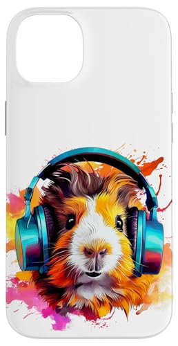 Watercolor Kopfhörer Lustiges Meerschweinchen Hülle für iPhone 14 Plus Watercolor Kopfhörer Lustiges Meerschweinchen Hülle für iPhone 14 Plus von Watercolor Funny Guinea Pig with Headphones