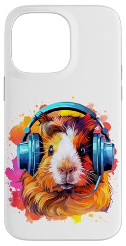 Watercolor Kopfhörer Lustiges Meerschweinchen Hülle für iPhone 14 Pro Max Watercolor Kopfhörer Lustiges Meerschweinchen Hülle für iPhone 14 Pro Max von Watercolor Funny Guinea Pig with Headphones