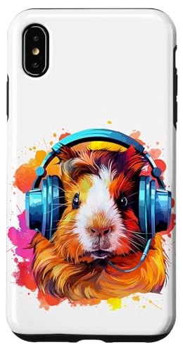 Watercolor Kopfhörer Lustiges Meerschweinchen Hülle für iPhone XS Max Watercolor Kopfhörer Lustiges Meerschweinchen Hülle für iPhone XS Max von Watercolor Funny Guinea Pig with Headphones