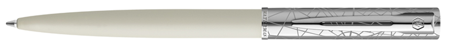 WATERMAN Druckkugelschreiber Allure Deluxe Weiß C.C. von Waterman
