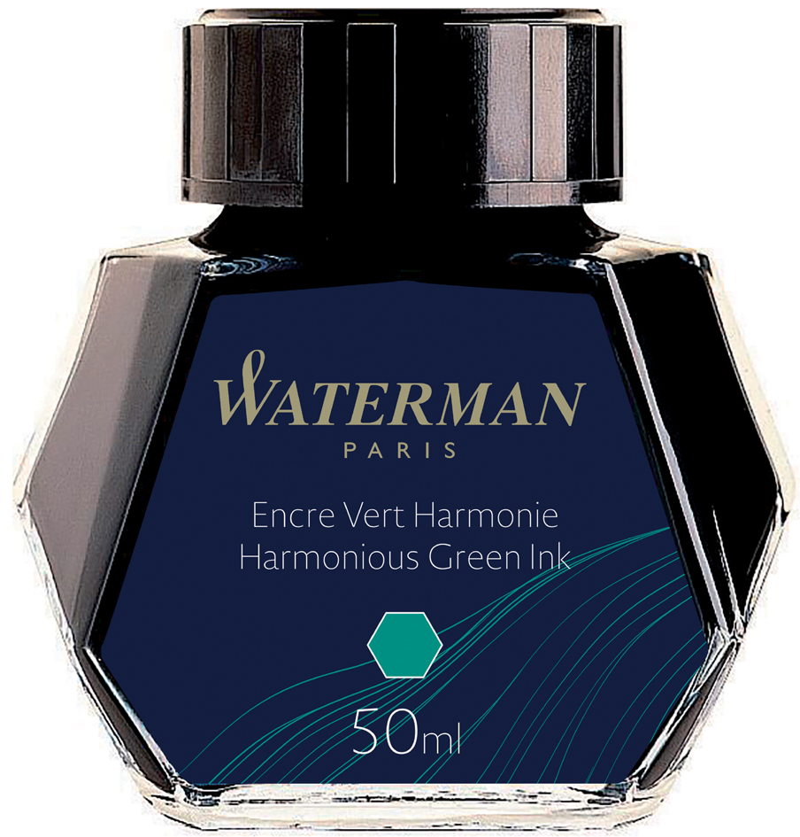 WATERMAN Tinte, harmoniegrün, Inhalt: 50 ml im Glas von Waterman