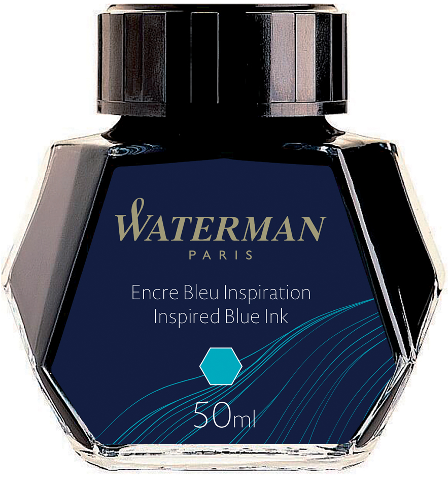 WATERMAN Tinte, inspiredblau, Inhalt: 50 ml im Glas von Waterman