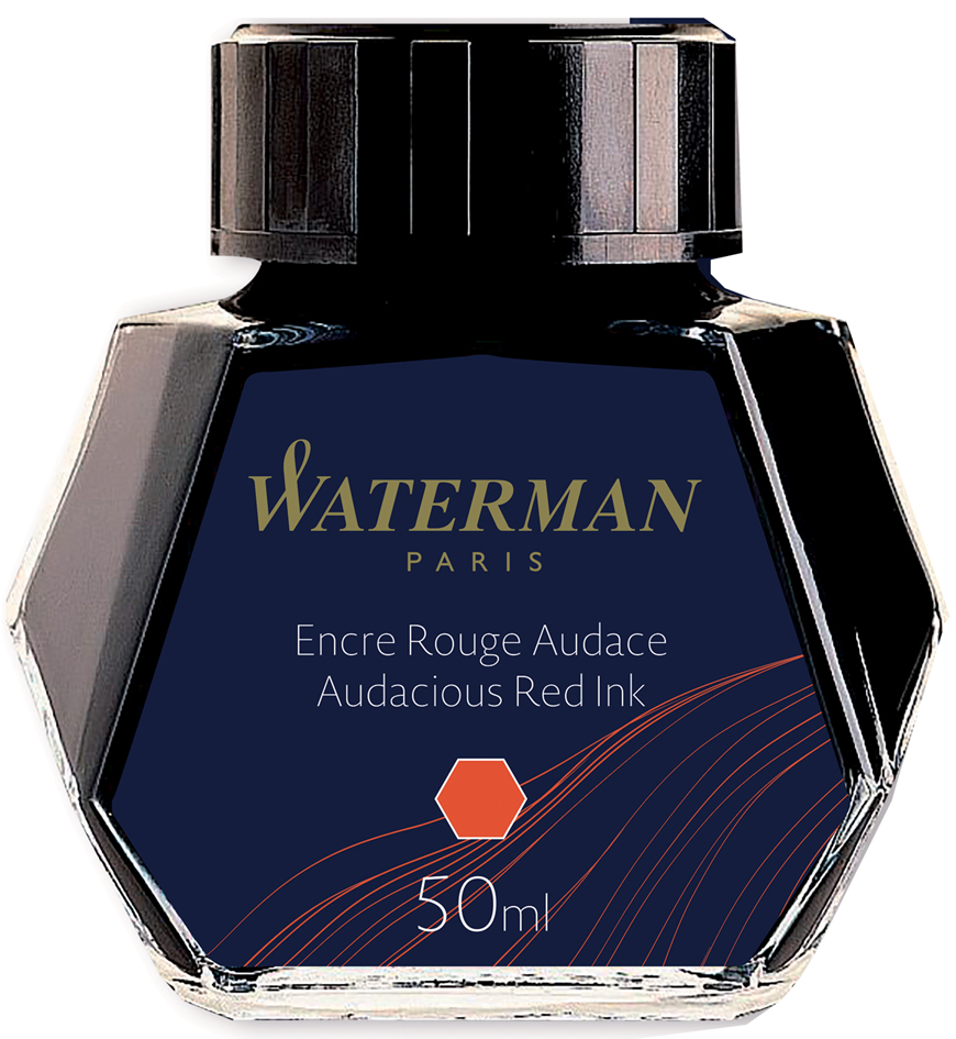 WATERMAN Tinte, rot, Inhalt: 50 ml im Glas von Waterman