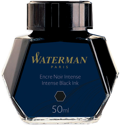 WATERMAN Tinte, schwarz von Waterman