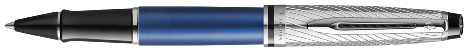 WATERMAN Tintenroller Expert Deluxe, metall - blau C.C. von Waterman