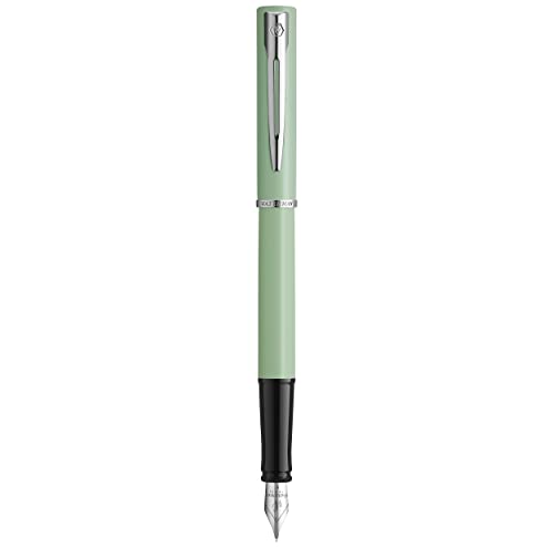 Waterman Allure Füller | Pastell-Mint Green | Füllfederhalter mit feiner Feder | Blaue Tinte | Geschenkbox Waterman Allure Füller | Pastell-Mint Green | Füllfederhalter mit feiner Feder | Blaue Tinte | Geschenkbox von Waterman