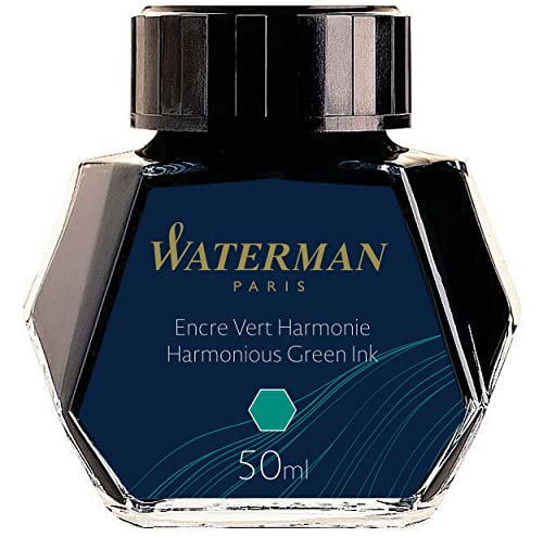 Waterman Füllertinte im Tintenfass | Harmonious Green | Tintenflacon mit 50 ml Waterman Füllertinte im Tintenfass | Harmonious Green | Tintenflacon mit 50 ml von WATERMAN