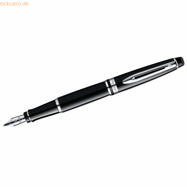 Waterman Füllhalter Expert M Lack schwarz C.C. Etui von Waterman