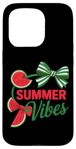 Summer Vibes Wassermelonen-Bogen-Stil Kunst Hülle für iPhone 15 Pro Summer Vibes Wassermelonen-Bogen-Stil Kunst Hülle für iPhone 15 Pro von Watermelon Bow Summer Aesthetic Fresh