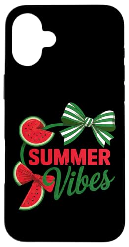 Summer Vibes Wassermelonen-Bogen-Stil Kunst Hülle für iPhone 16 Plus Summer Vibes Wassermelonen-Bogen-Stil Kunst Hülle für iPhone 16 Plus von Watermelon Bow Summer Aesthetic Fresh