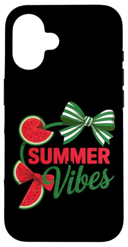 Summer Vibes Wassermelonen-Bogen-Stil Kunst Hülle für iPhone 16 Summer Vibes Wassermelonen-Bogen-Stil Kunst Hülle für iPhone 16 von Watermelon Bow Summer Aesthetic Fresh