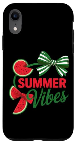 Summer Vibes Wassermelonen-Bogen-Stil Kunst Hülle für iPhone XR Summer Vibes Wassermelonen-Bogen-Stil Kunst Hülle für iPhone XR von Watermelon Bow Summer Aesthetic Fresh