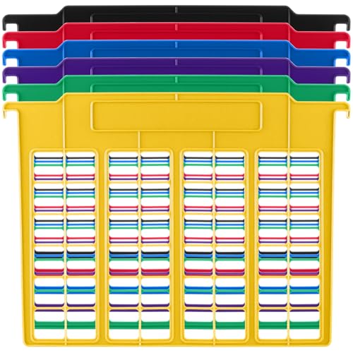 Watersay Akten- und Ordner-Trennblätter, 27,9 x 15,2 cm, Hängeregistratur-Trennwände, Kunststoff-Ordner, Organizer, einführbare Aktentrenner, Büro-Aktenzubehör für Organisation, 6 Farben Watersay Akten- und Ordner-Trennblätter, 27,9 x 15,2 cm, Hängeregistratur-Trennwände, Kunststoff-Ordner, Organizer, einführbare Aktentrenner, Büro-Aktenzubehör für Organisation, 6 Farben von Watersay