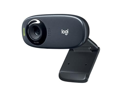 Watio Wave Webcam 720p Videokamera mit Autofokus, eingebautem Mikrofon, kompaktem Design und USB-Anschluss, ideal für Videokonferenzen von Watio Wave