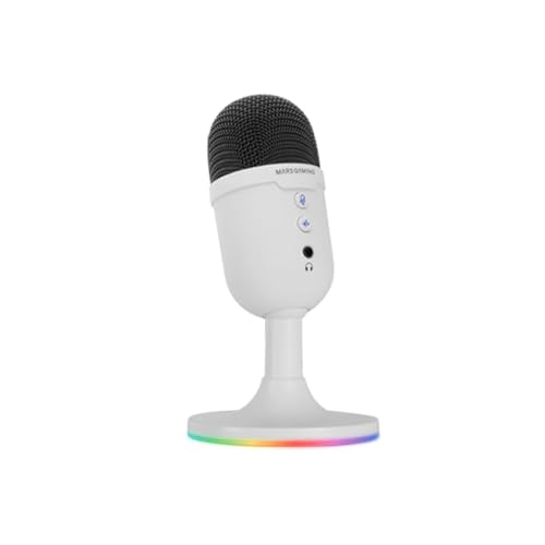 Watio Wave Weißes ARGB-Mikrofon mit USB-Anschluss, Sound, modernes und vielseitiges Design für Gaming und Streaming* Watio Wave Weißes ARGB-Mikrofon mit USB-Anschluss, Sound, modernes und vielseitiges Design für Gaming und Streaming* von Watio Wave