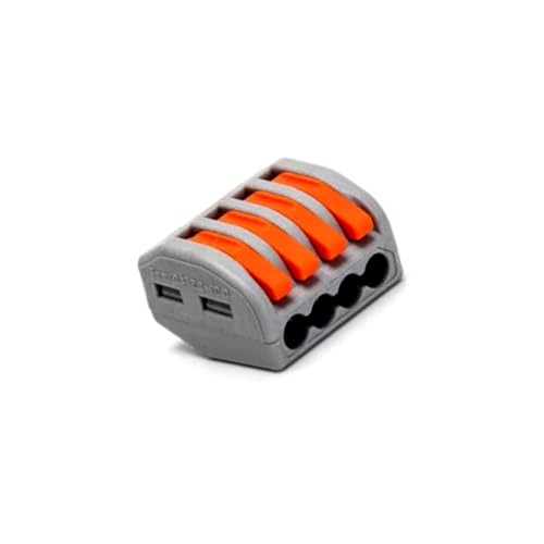 5 x graue und orange Klemmenblöcke, ideal für elektrische Verbindungen und Schaltkreiswartung. 5 x graue und orange Klemmenblöcke, ideal für elektrische Verbindungen und Schaltkreiswartung. von WatioWave