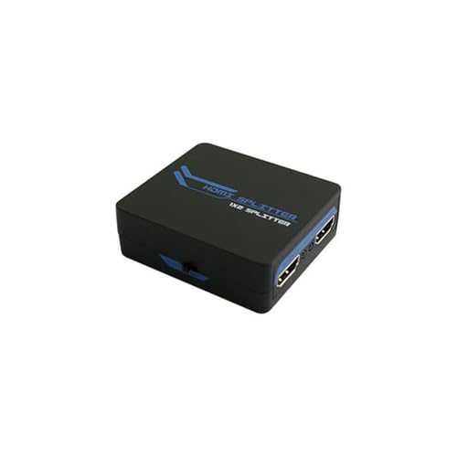 HDMI-Verteiler mit 2 Ausgängen, 4K-kompatibel, mit externer Stromversorgung; ideal für die Übertragung von Videos auf mehrere Bildschirme. von WatioWave