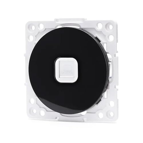 Schwarzes Stück für 1-Wege-Internetstecker von WatioWave