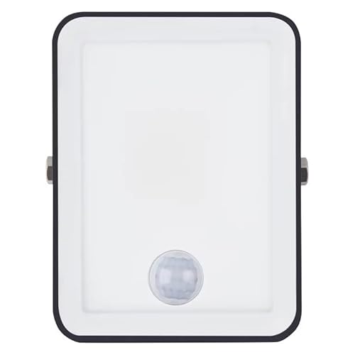 WatioWave LED-Projektor, C/Sensor, Schwarz, 20 W, 3000 K, 1800 lm, essentiell von WatioWave