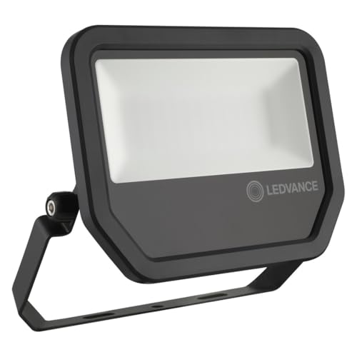 WatioWave LED-Projektor, Schwarz, 50 W, 6500 K, 5500 Lm von WatioWave