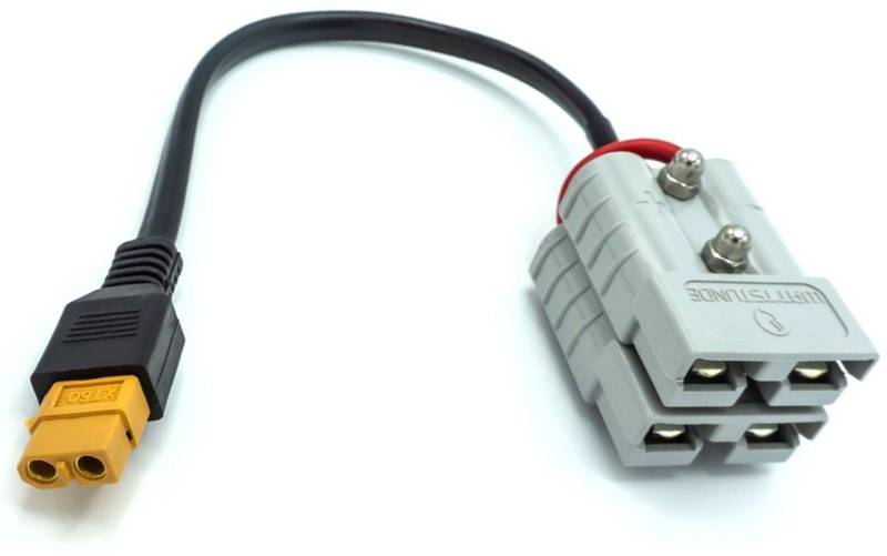 Wattstunde AK-XT60-A50.2-S Y-SerienStecker XT60 female auf 2x Elektro-Kabel von Wattstunde