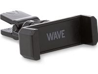 Wave Ventclip Autohalterung, schwarz von Wave