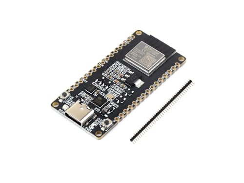 ESP32-H2 Mikrocontroller Entwicklungsboard mit ESP32-H2-MINI-1-N4 Modul, 96MHz Prozessor, Integriertem Bluetooth 5 und IEEE 802.15.4 (Zigbee 3.0 und Thread) Wireless Kommunikation von Waveshare