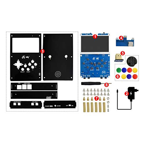 GamePi43 Accessories Pack Include Add-ons for Raspberry Pi to Build GamePi43 with 4.3inch IPS Display Integrates Battery Charge Circuitry GamePi43 Accessories Pack Include Add-ons for Raspberry Pi to Build GamePi43 with 4.3inch IPS Display Integrates Battery Charge Circuitry von Waveshare