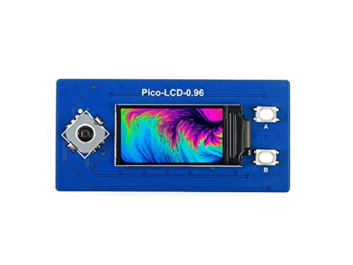 Waveshare 0.96inch LCD Display Module for Raspberry Pi Pico 65K RGB Colors 160×80 Pixels SPI Interface Embedded ST7735S Driver von Waveshare