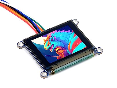 Waveshare 1.27inch RGB OLED Module for Raspberry Pi, Arduino, STM32,128×96 Resolution 262K Colors OLED Display Module,Embedded SSD1351 Driver Chip,3/4-wire SPI Communication von Waveshare