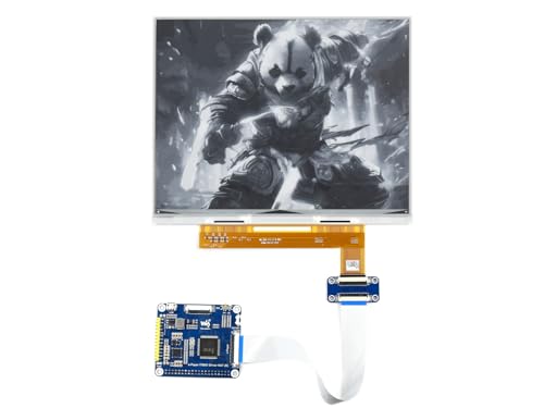 Waveshare 10.3inch E-Paper E-Ink Display HAT for Raspberry Pi, Support Black and White Color and Partial Refresh with 1872×1404 Pixels, Low Power, Wide Viewing Angle, Paper-Like Effect von Waveshare