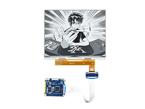Waveshare 10.3inch E-Paper E-Ink Display HAT for Raspberry Pi, Support Black and White Color and Partial Refresh with 1872×1404 Pixels, Low Power, Wide Viewing Angle, Paper-Like Effect von Waveshare