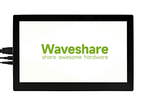 Waveshare 13.3inch IPS 1920x1080 Resolution Capacitive Touch Screen HDMI LCD Version 2 with Toughened Glass Cover Supports Raspberry Pi/Jetson Nano/PC/Game Console von Waveshare