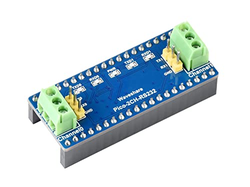 Waveshare 2-Channel RS232 Module for Raspberry Pi Pico SP3232EEN Transceiver UART to RS232 von Waveshare