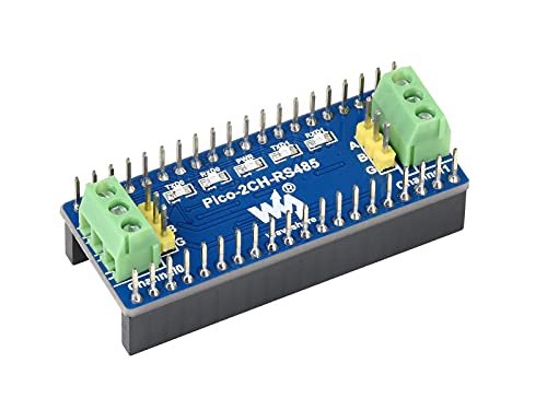 Waveshare 2-Channel RS485 Module for Raspberry Pi Pico Incorporates RS485 Transceiver SP3485 Using UART Bus von Waveshare