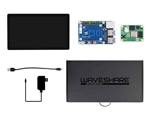 Waveshare 21.5inch Capacitive Touch Monitor C,with CMPI4102008,Compatible with Raspberry PI/Jetson Nano, 1080×1920 FHD,Optical Bonding Toughened Glass Panel, HDMI, 10-Point Touch,Audio Feature von Waveshare