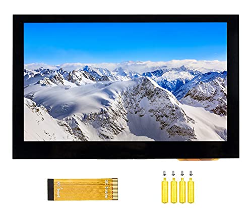 Waveshare 4.3 Zoll DSI LCD Touch Display für Raspberry Pi 4B/3B+/3A+/3B/2B/B+/A+ 800×480 IPS Bildschirm Kapazitiven Touchscreen Monitor MIPI-DSI-Schnittstelle von Waveshare