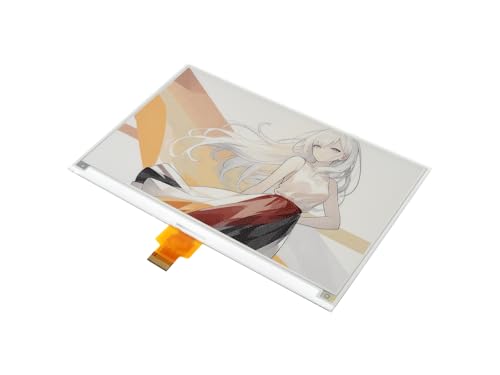 Waveshare 7.5inch e-Paper Display (H), e-Ink Display, 800x480, Red/Yellow/Black/White, SPI Interface, Without Driver Board, Raw Display Only von Waveshare