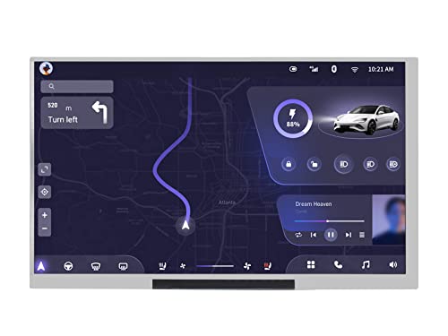 Waveshare 7inch IPS Integrated Control Panel Compatible with Raspberry Pi/Jetson Nano and Windows PC 1024 × 600 Resolution No Touch with Accessories von Waveshare