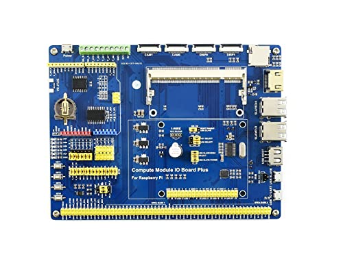 Waveshare Compute Module IO Board Plus Composite Breakout Board for Developing with Raspberry Pi Compute Module 3,Compute Module 3 Lite von Waveshare